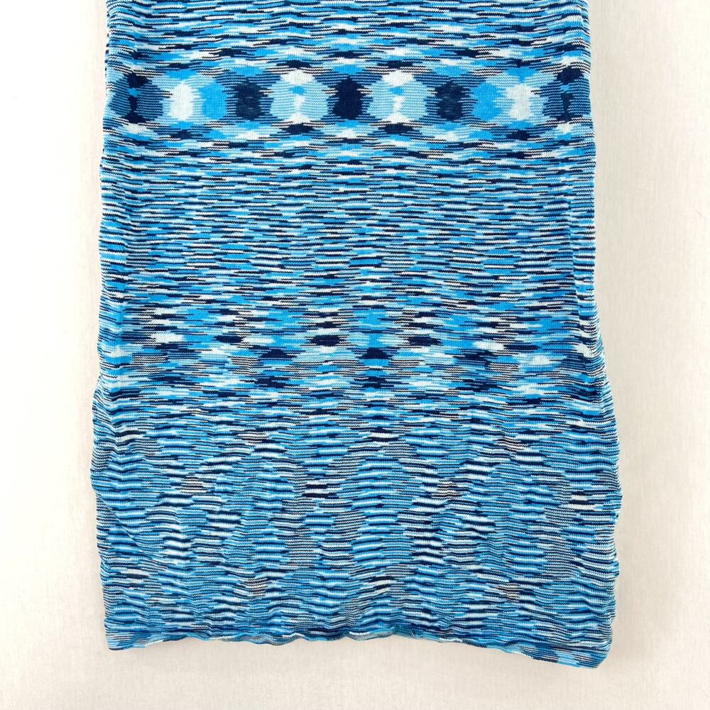 Native Blue & White Patterned Mini Dress - Picture 5 of 9